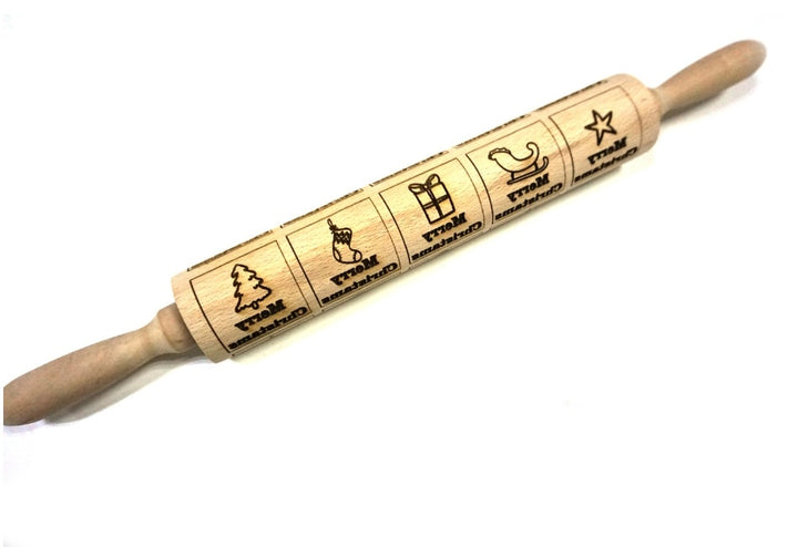 Rolling Pin Christmas Embossing by 253444