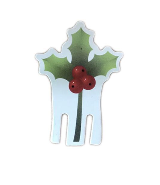 Kit 10 Chapéus Papai Noel Vermelhos Para Taças Festivas