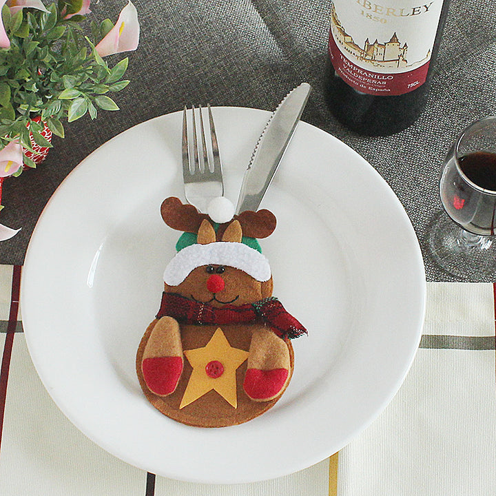 Christmas knife and fork set by 253444