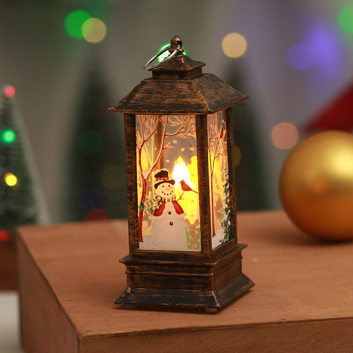 Christmas Decorations Flame Candlestick Lamp by 253444