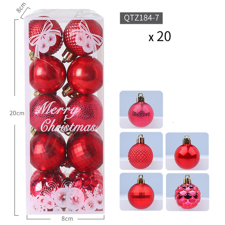 Christmas Ball Minimalist Decorations Hanging Set by 253444