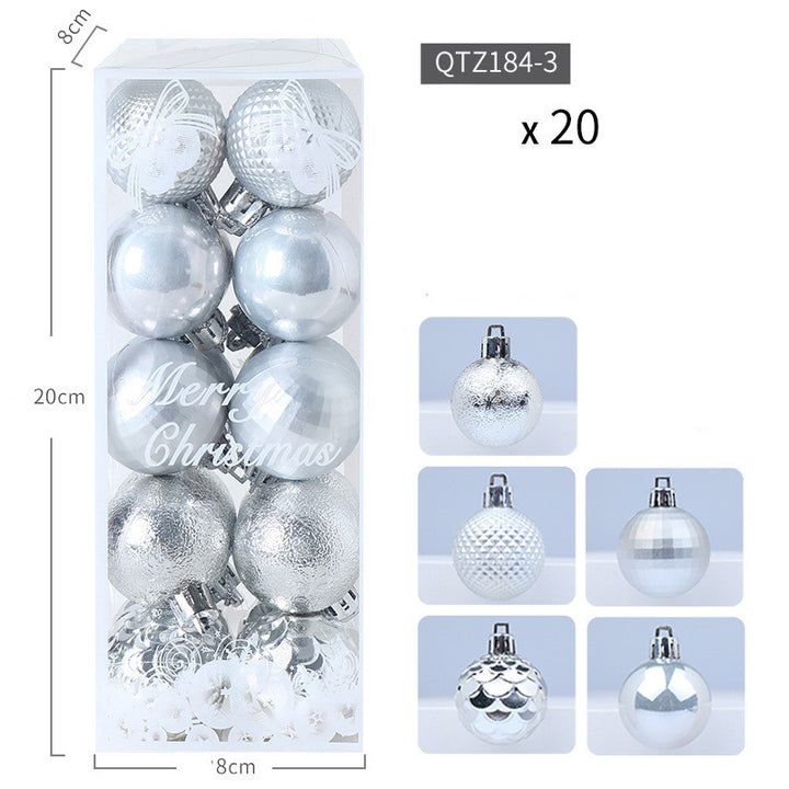 Christmas Ball Minimalist Decorations Hanging Set by 253444