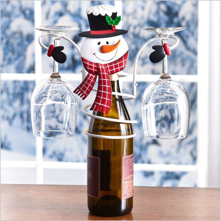 Christmas Snowman Red Wine Stick by 253444