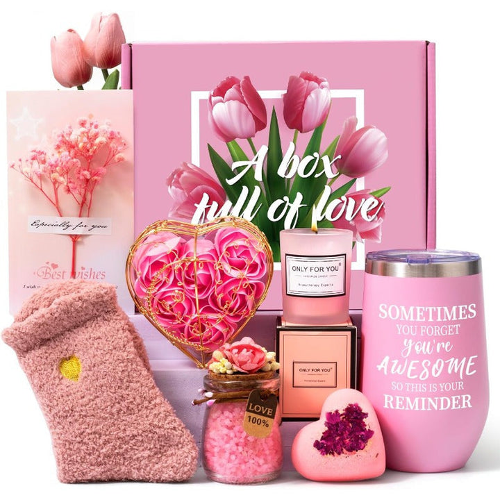 Cesta Spa Feminina Em Poliéster Presente Inspirador Para Ela