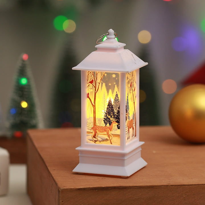 Christmas Decorations Flame Candlestick Lamp by 253444