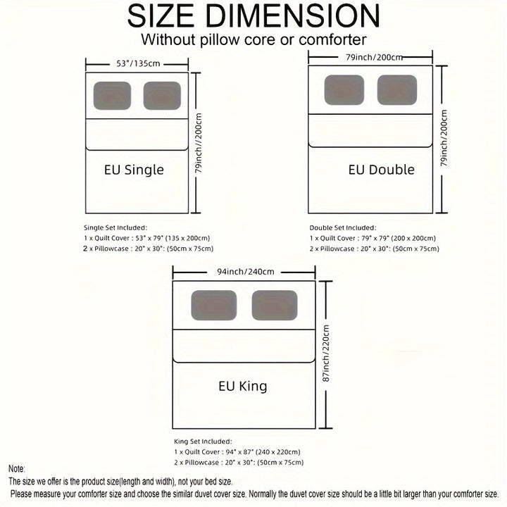 Conjunto Cama Natal Três Peças Capa Edredão Impressão