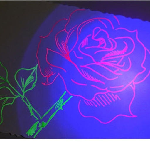 Tinta Fluorescente Para Caneta Estilográfica Brilho Caligrafia