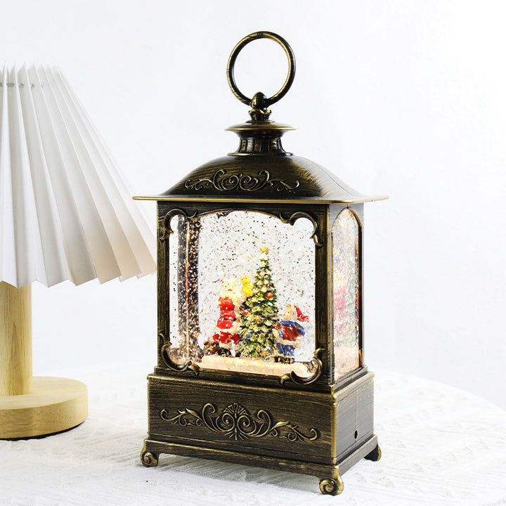 Christmas Decoration Decoration Crystal Lamp Music Box by 253444