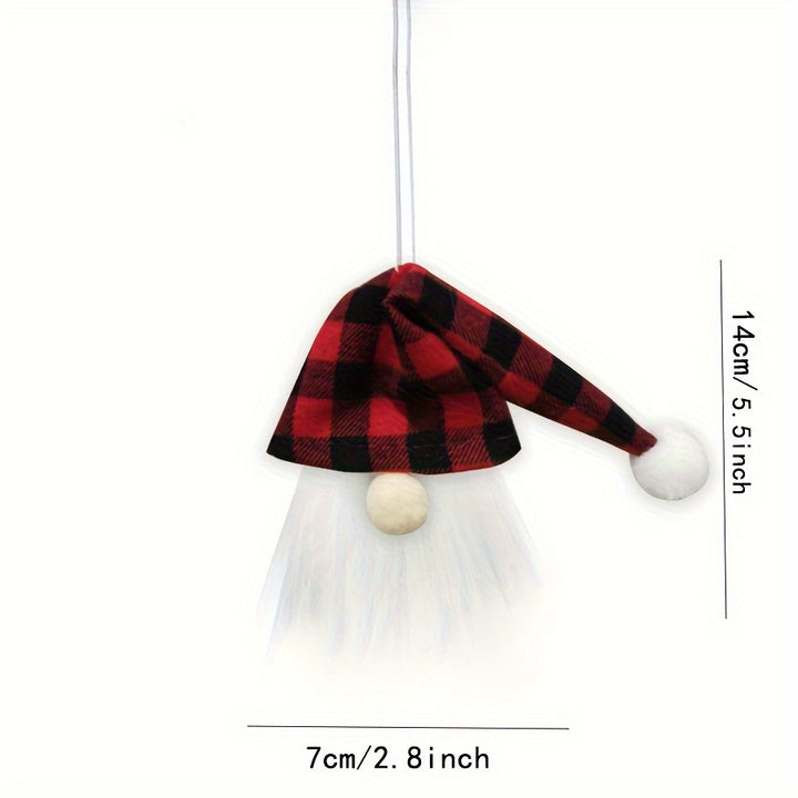 Conjunto de 6 Capas para Garrafa de Vinho Natal Gnomos