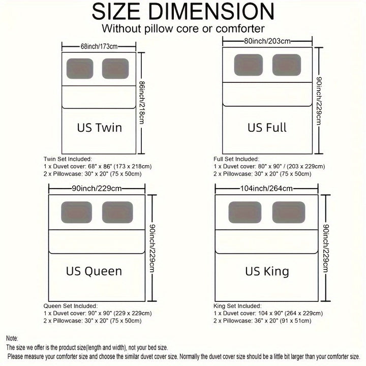 Conjunto Cama Natal Três Peças Capa Edredão Impressão