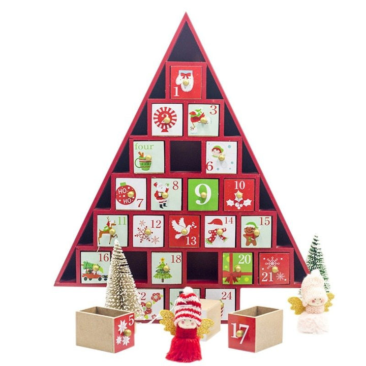 Christmas decoration wooden calendar by 253444