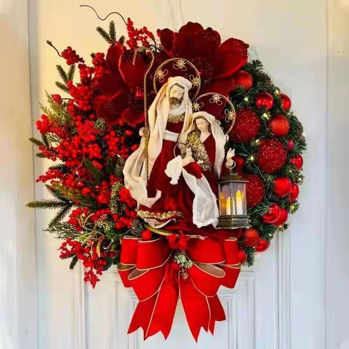 Christmas Holiday Decorations Jesus Door Hanging by 253444