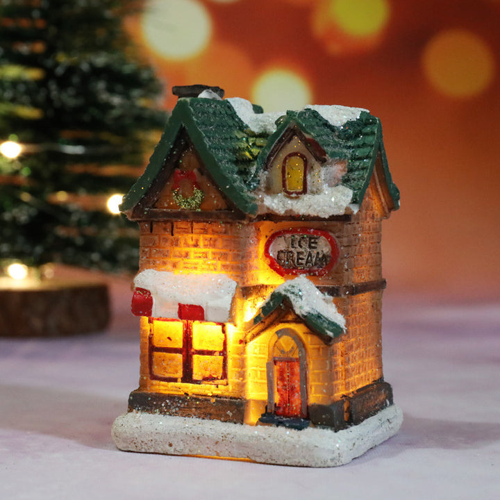 Christmas Decorations Micro Landscape Resin House by 253444