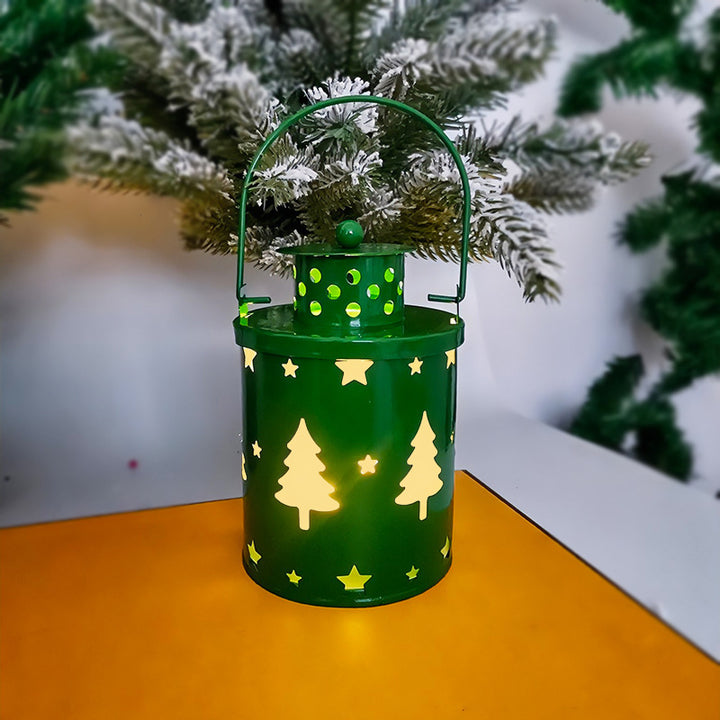 Christmas Candle Lights LED Small Lanterns Wind Lights Electronic Candles Nordic Style Creative Holiday Decoration Decorations by 253444