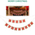 Merry Christmas Sackcloth Flag Christmas Banner Christmas Banner Decoration by 253444
