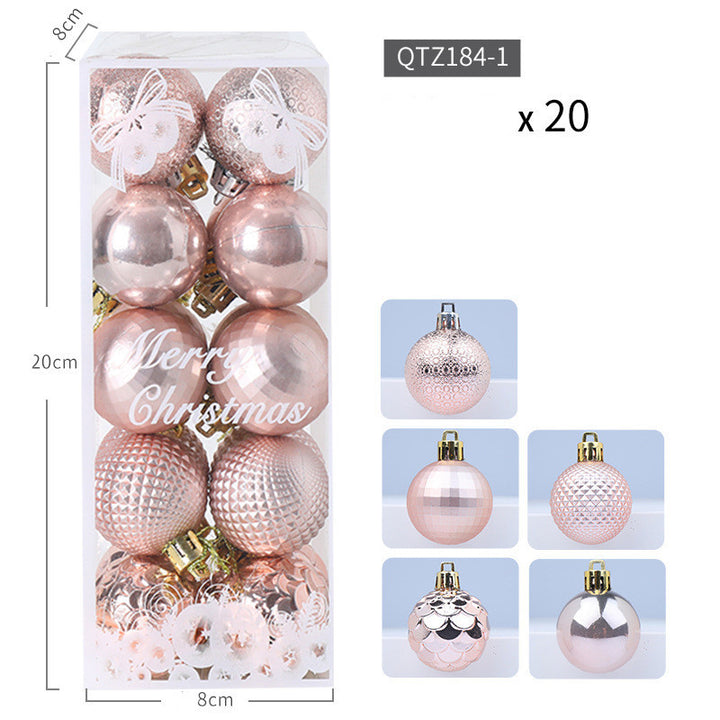 Christmas Ball Minimalist Decorations Hanging Set by 253444