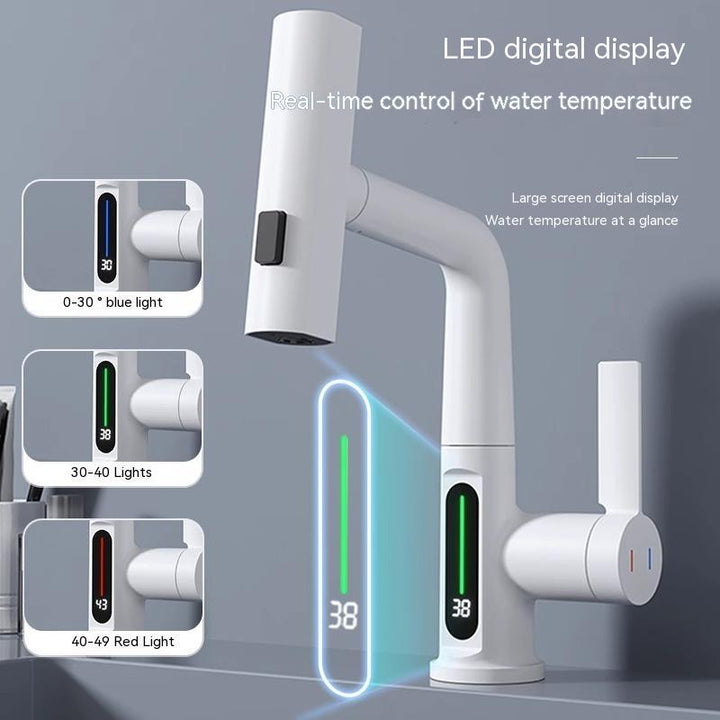Torneira Inteligente 3 em 1 com Display LED