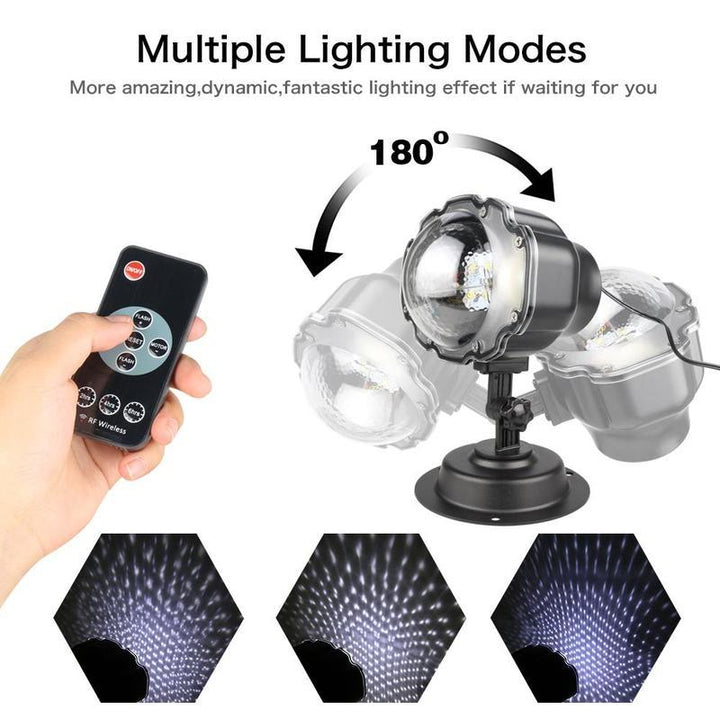 LED Christmas Light Projector Snow Projection Lamp by 253444