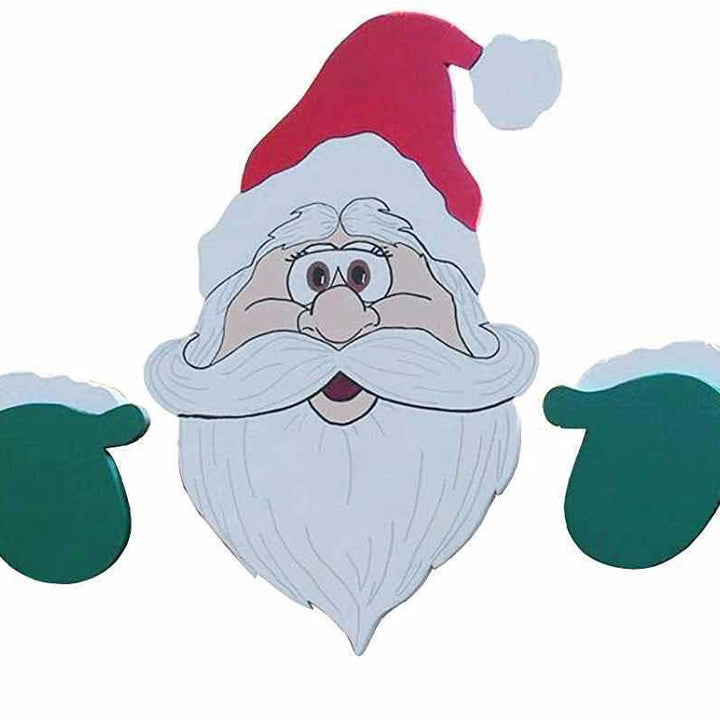 Christmas Themed Fence Garden Top Decoration by 253444