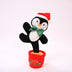 Dancing Christmas Toys Funny Tree Repeat Talking Electronic Plush Toys Can Sing Record Lighten Early Education Funny Gift Christmas by 253444