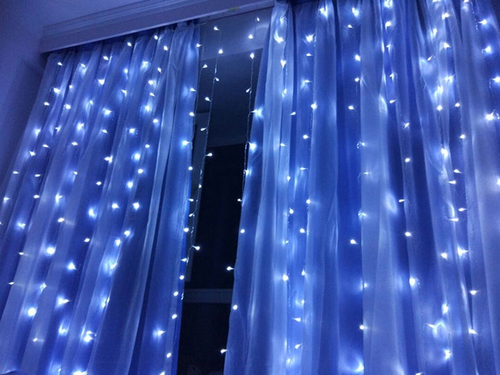 Christmas LED Curtain Lights by 253444