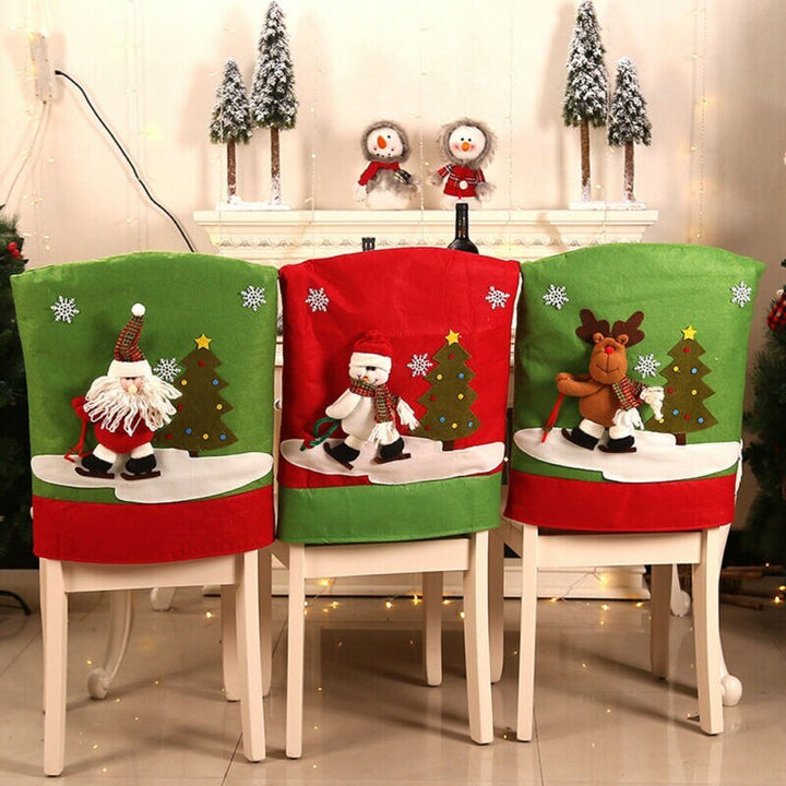 Christmas Ski Chair Set by 253444