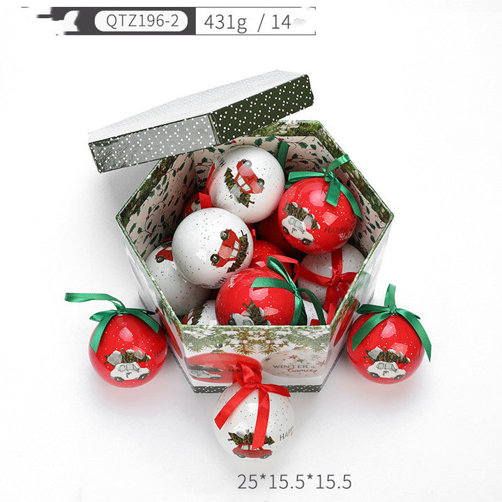 Christmas Gift Box With Christmas Tree Decoration Pendant by 253444