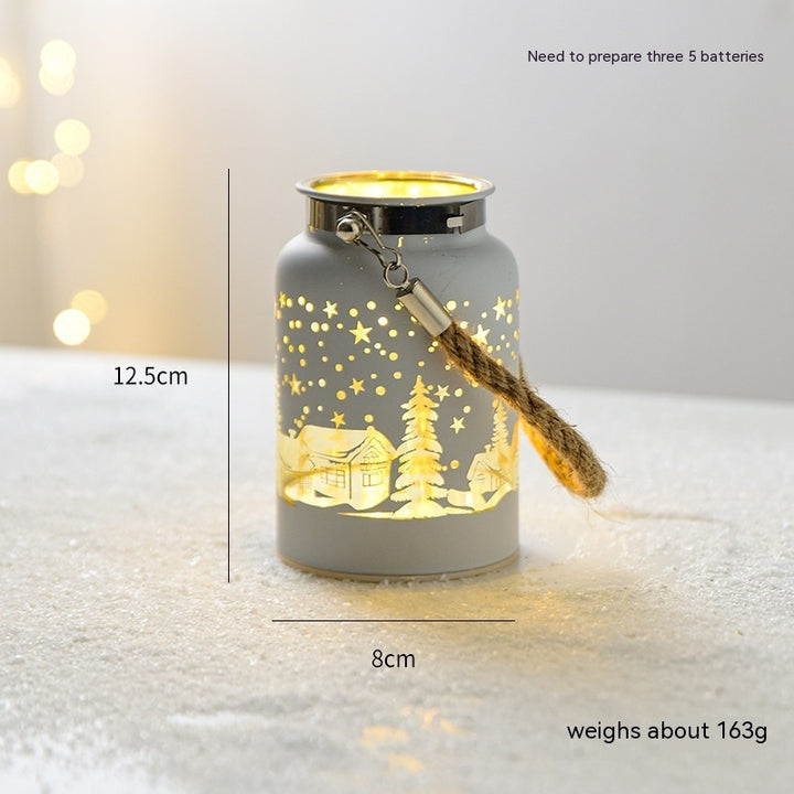 Christmas Luminous Glass Desktop Decoration by 253444