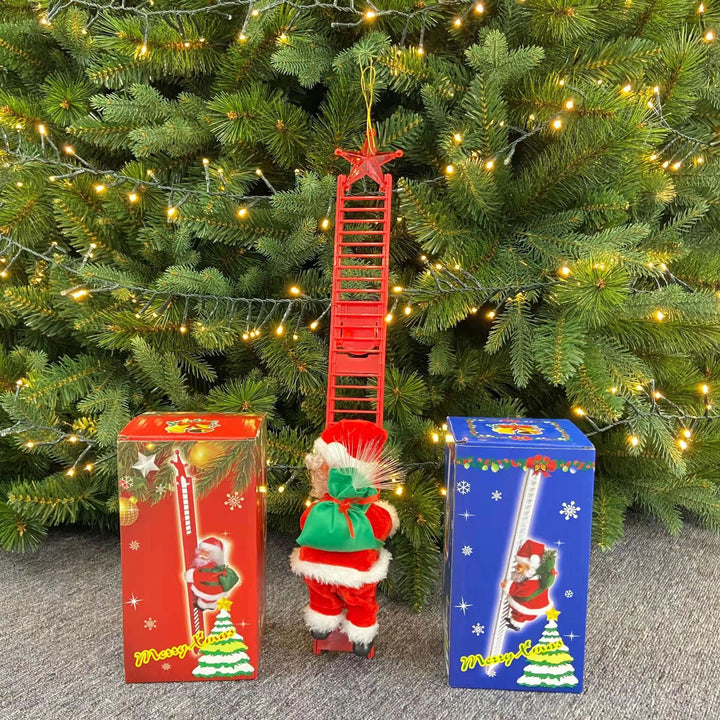 Santa Claus Climbing Ladder Electric Santa Claus Climbing Ladder by 253444