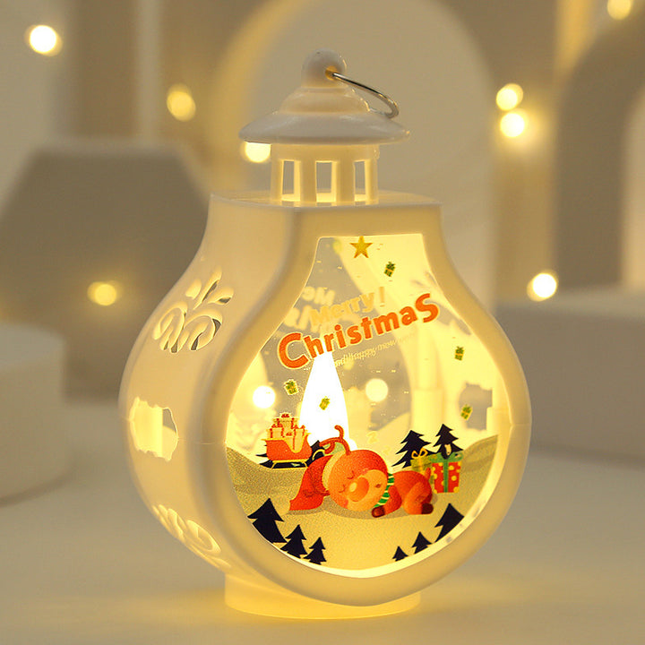 Christmas Candle Lamp Romantic Ornaments by 253444