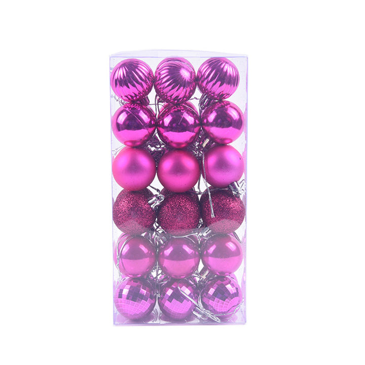Bolas de Natal Coloridas 36 Peças Caixa Completa Casa by 253444