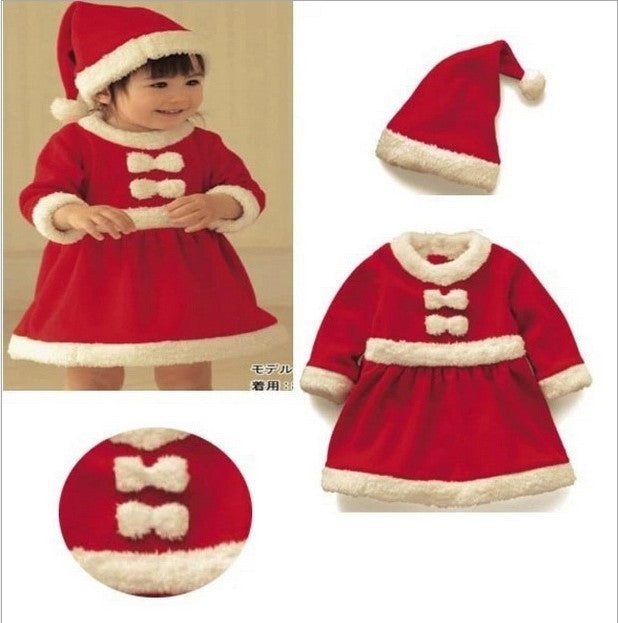 Fantasia Natal Mohair Toque Suave Para Crianças Alegres