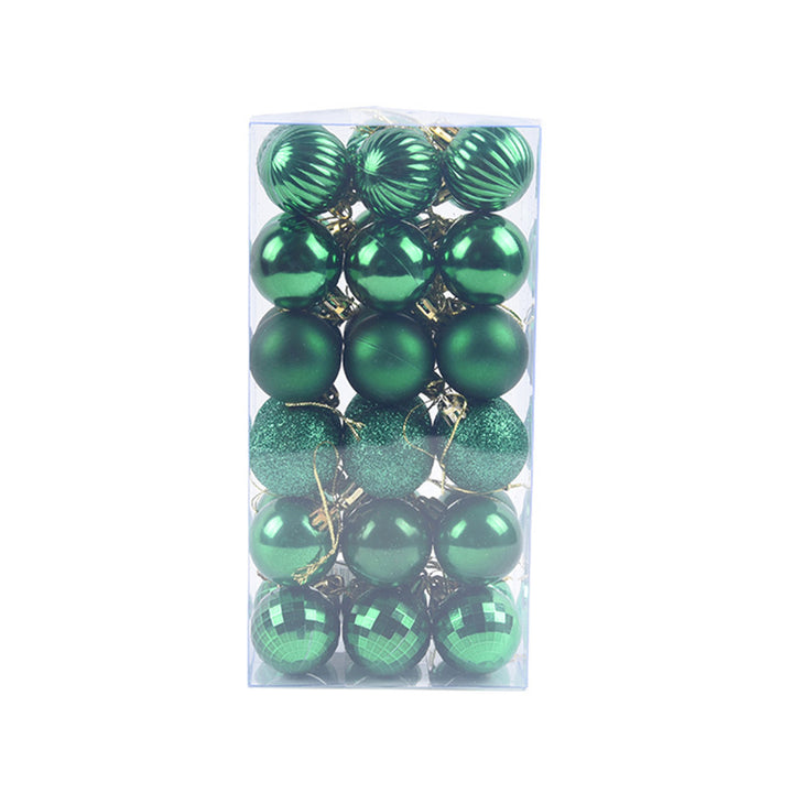 Bolas de Natal Coloridas 36 Peças Caixa Completa Casa by 253444