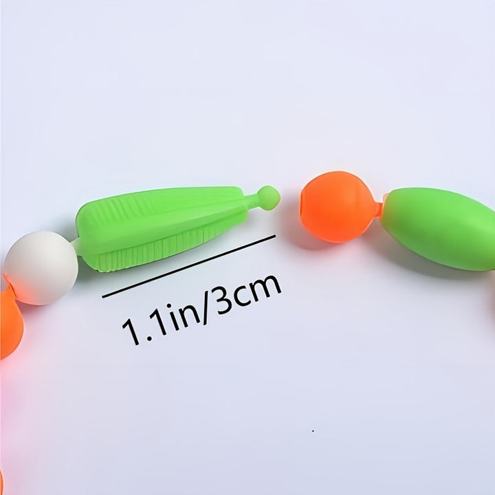 Kit DIY 370 Peças Cordão Contas Educativo Para Crianças