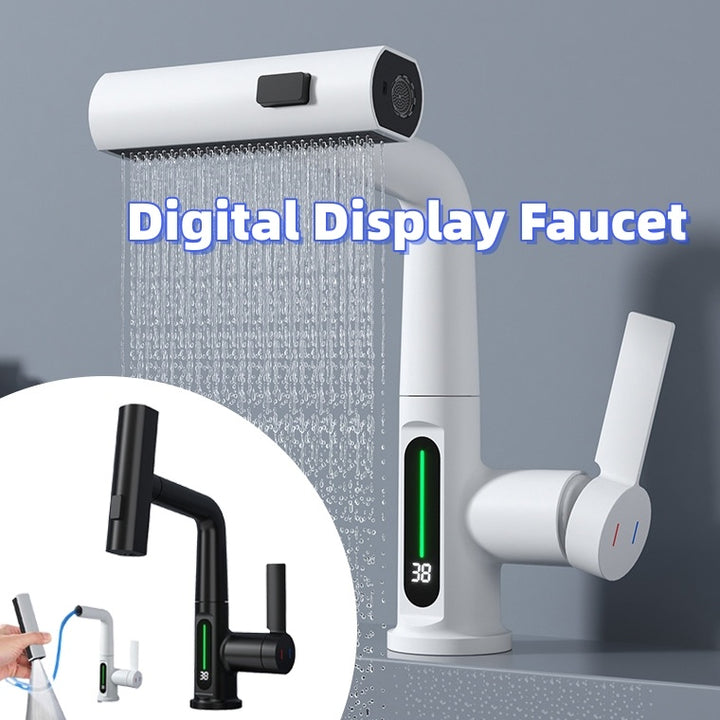 Torneira Inteligente 3 em 1 com Display LED