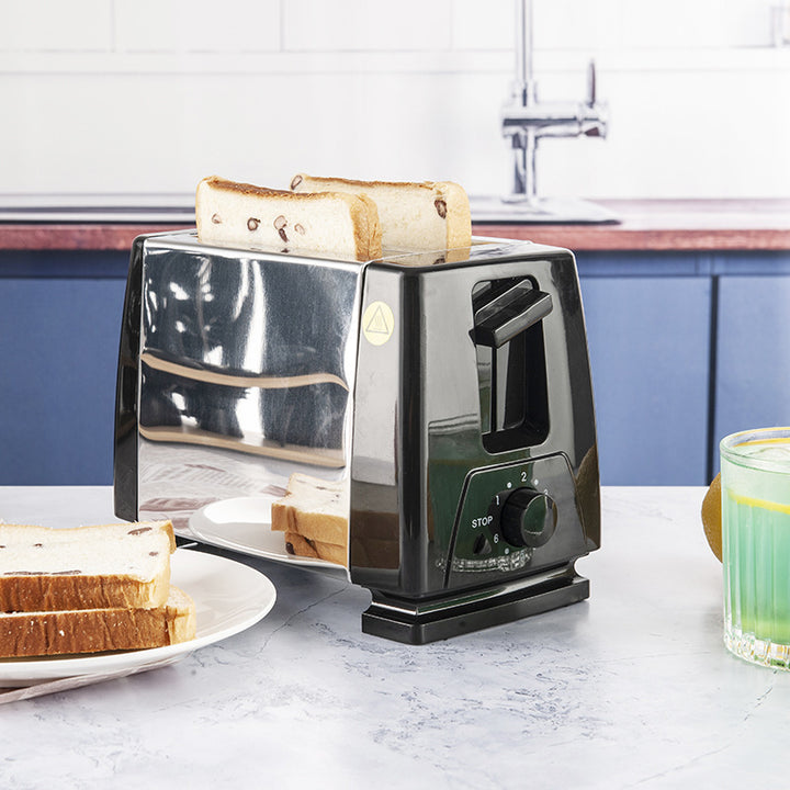 Torradeira Semi-Automática para Café da Manhã – Compacta e Eficiente