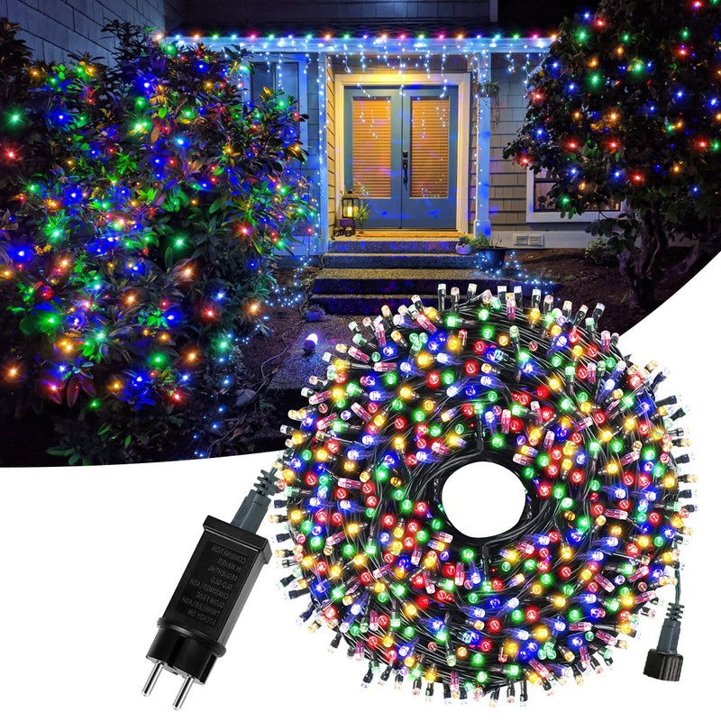 LED Lighting Chain 24v Low Voltage Small Colored Lights 220V110V Starry Sky Star String Christmas Lights Holiday Decorative Light by 253444