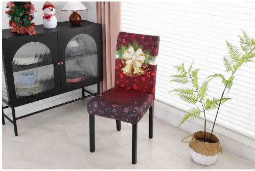 Christmas universal elastic chair cover by 253444
