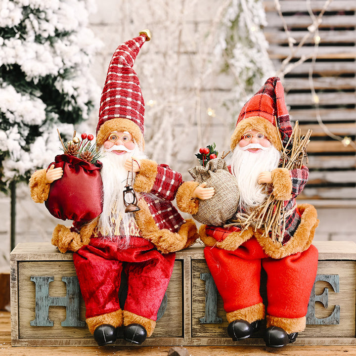 Santa Claus doll ornaments by 253444