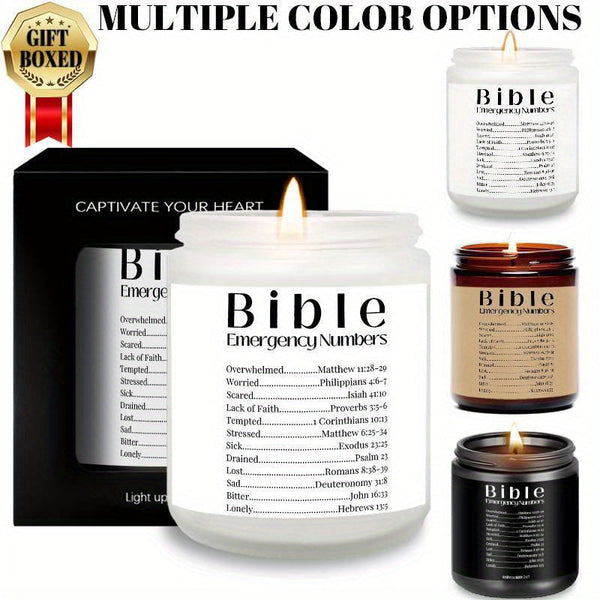 Velas Cristãs Com Versículos Bíblicos Presentes Iluminam