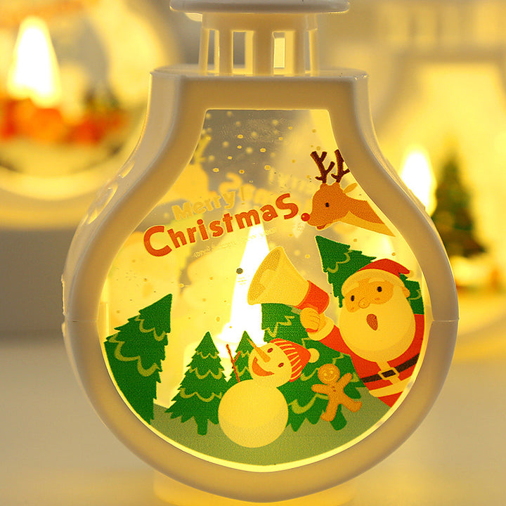 Christmas Candle Lamp Romantic Ornaments by 253444