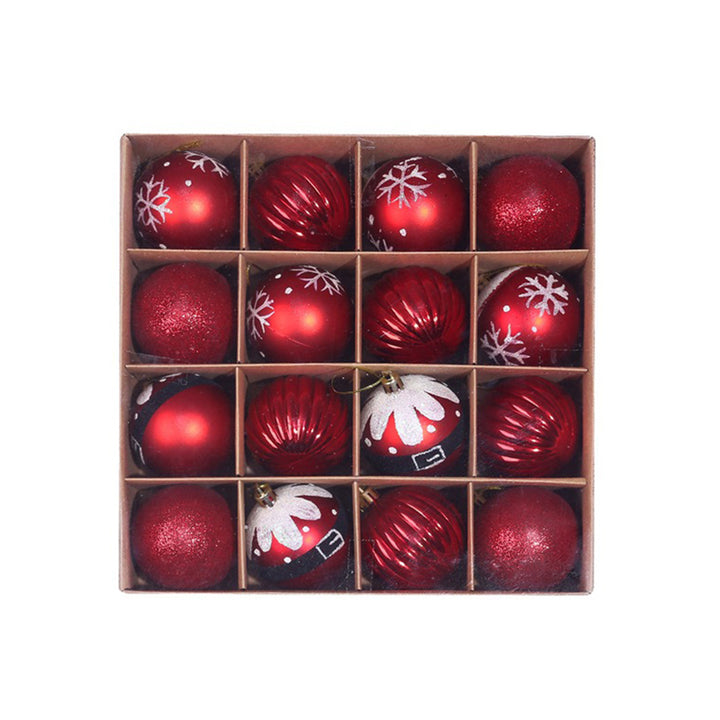 Ornament Christmas Tree Ball Decorations Xmas Ball Red Gold Silver Blue Hanging Home Party Decor by 253444