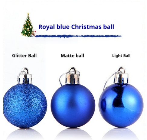 Christmas Ball Christmas Decorations 24 PCs Christmas Ball Set Christmas Tree Pendant by 253444