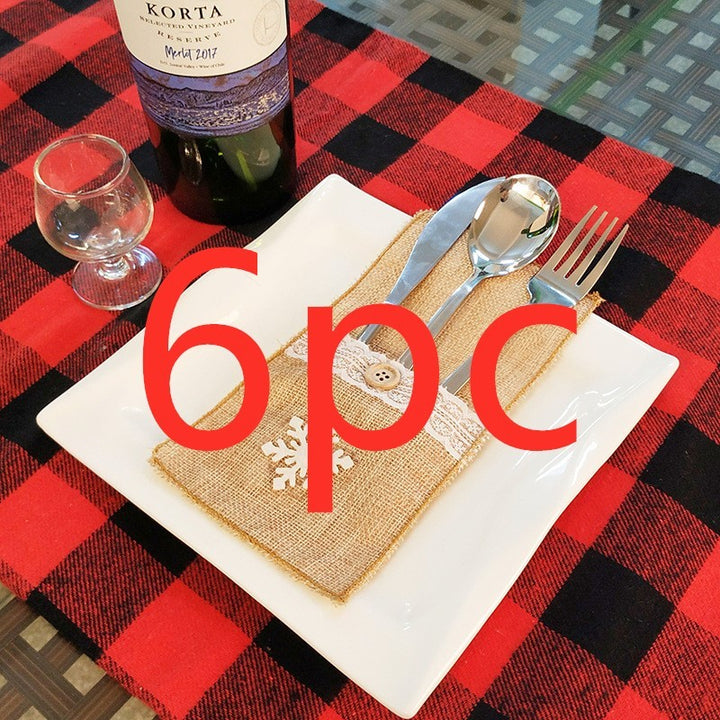 Christmas knife and fork set by 253444