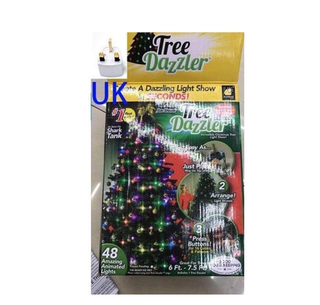 Árvore De Luz Natal 64 LEDs Dimerizável Cores Brilho by 253444