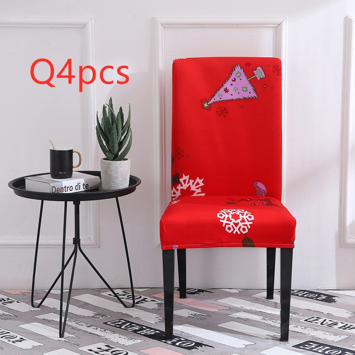 Christmas universal elastic chair cover by 253444