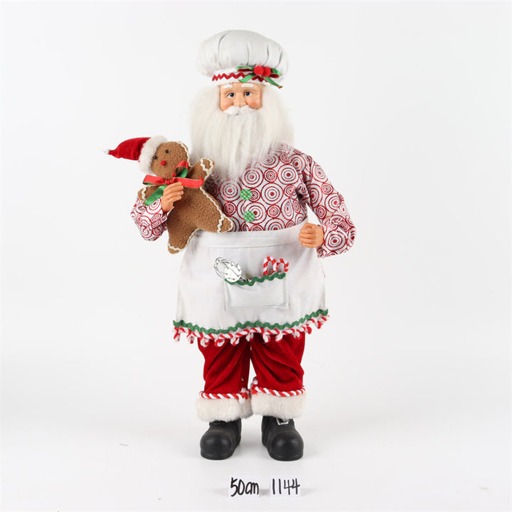 Fabric Santa Claus Home Furnishings And Decorations by 253444