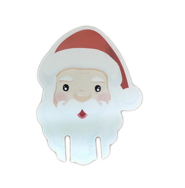 Kit 10 Chapéus Papai Noel Vermelhos Para Taças Festivas