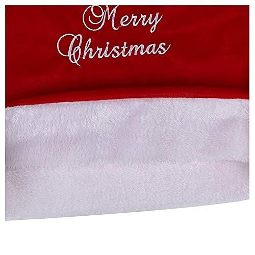 Christmas red embroidered chair cover by 253444
