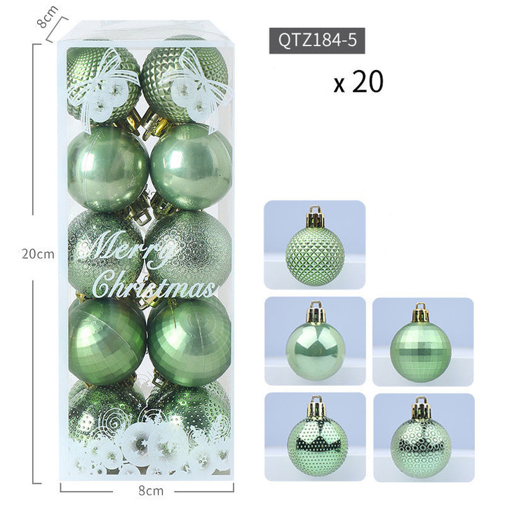 Christmas Ball Minimalist Decorations Hanging Set by 253444